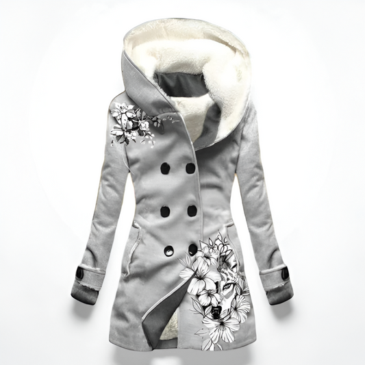 Women's Winter Coat Double-Breasted Eco-Friendly Warmth 1