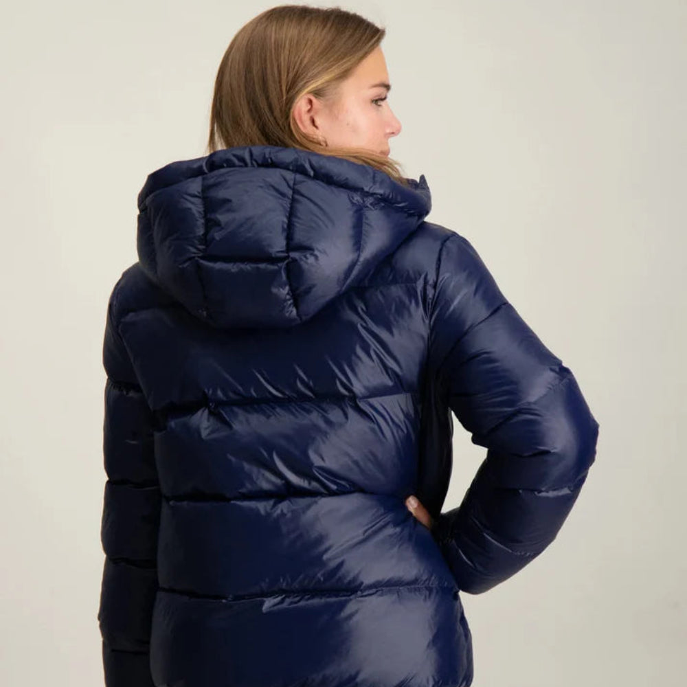 Women's Winter Puffer Quilted Jacket Ultralight Hood 2 