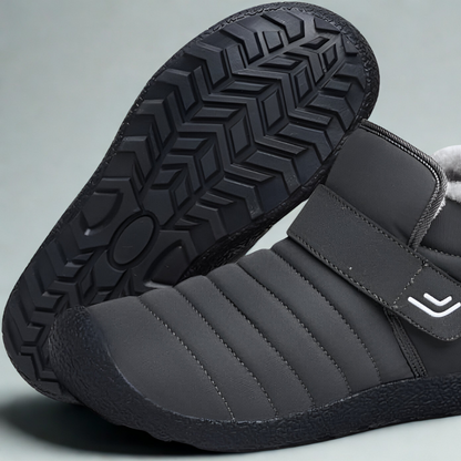 Men's Winter Lined Snow Boots - Comfortable Indoor Outdoor