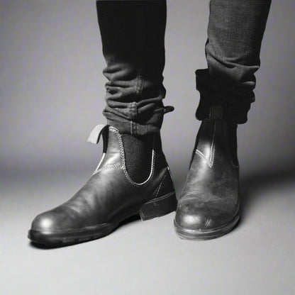 Chic Leather Ankle Boots for Stylish Comfort - Image 7