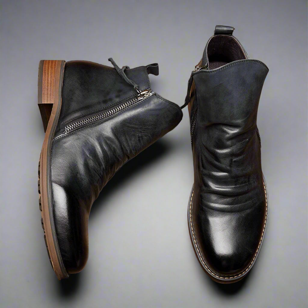 Classic Stylish Ankle Boots for Men - Image 2