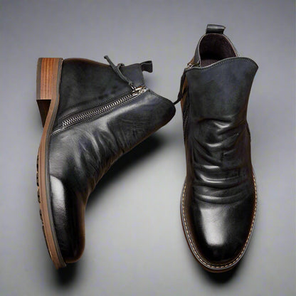 Classic Stylish Ankle Boots for Men - Image 2