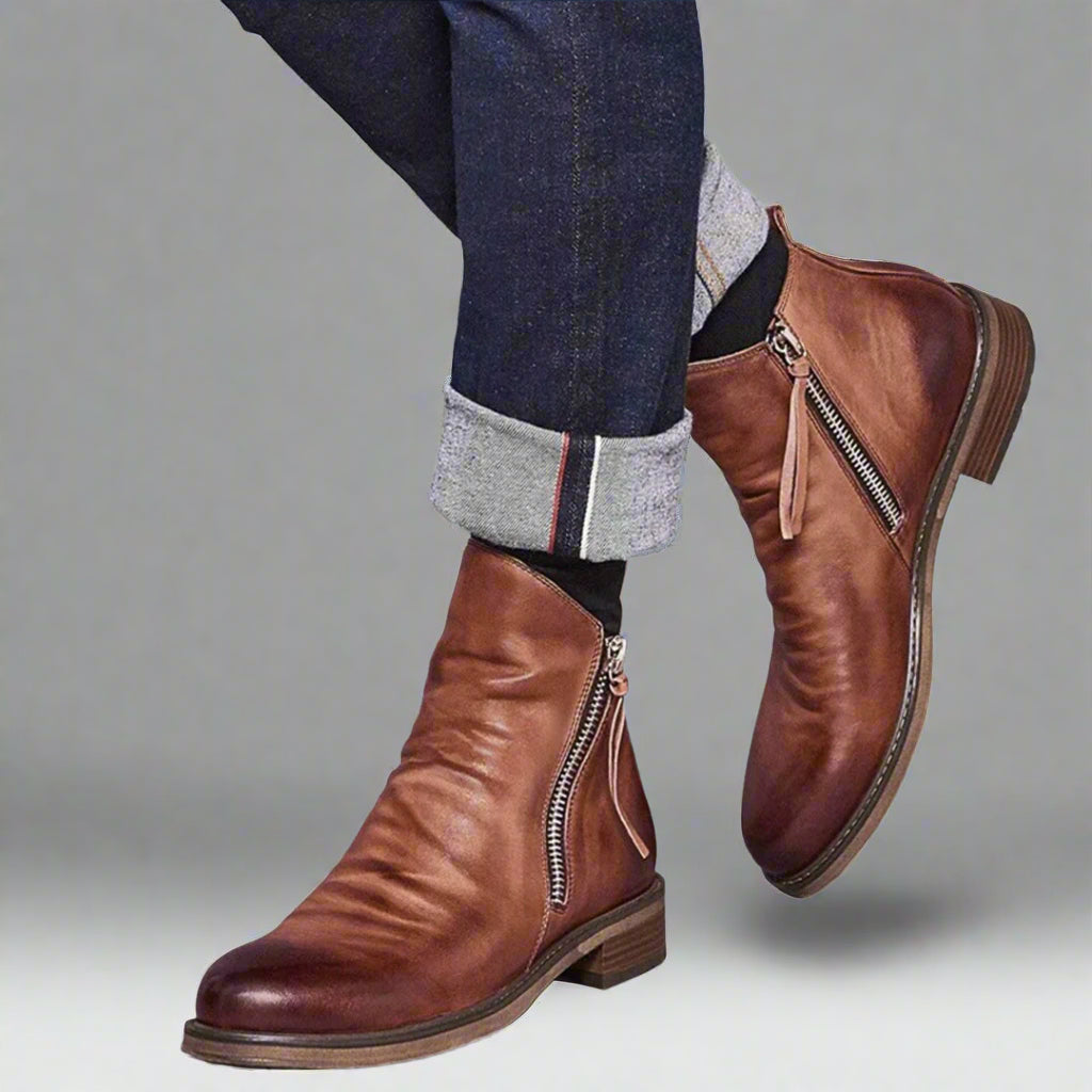 Classic Stylish Ankle Boots for Men - Image 3