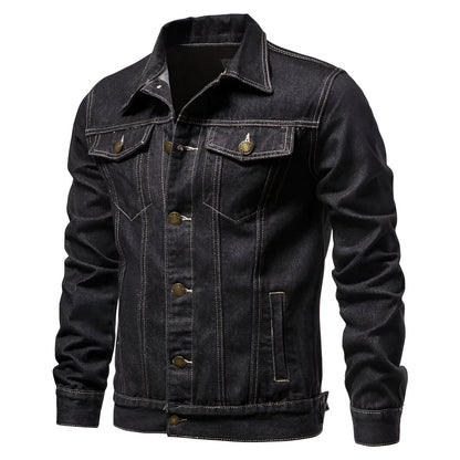 Stylish Men's Denim Trucker Jacket