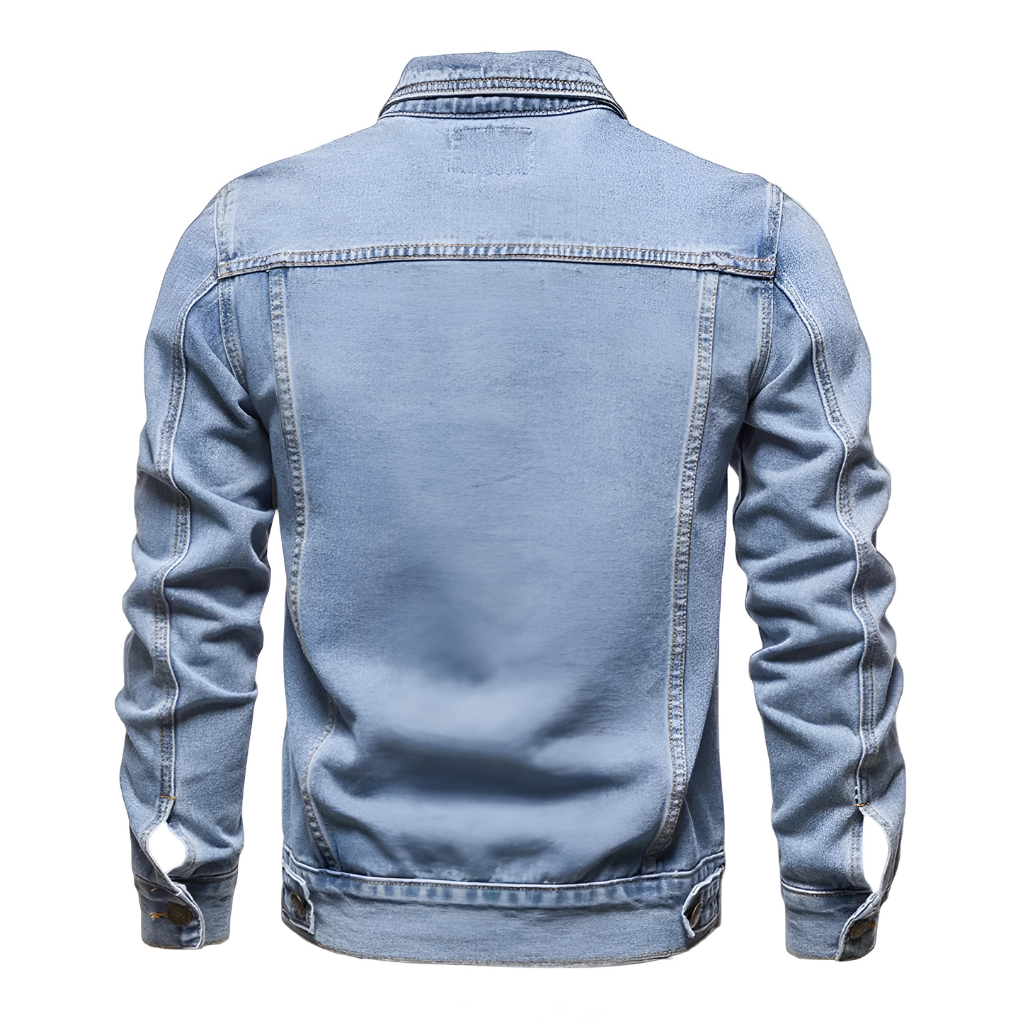 Stylish Men's Denim Trucker Jacket
