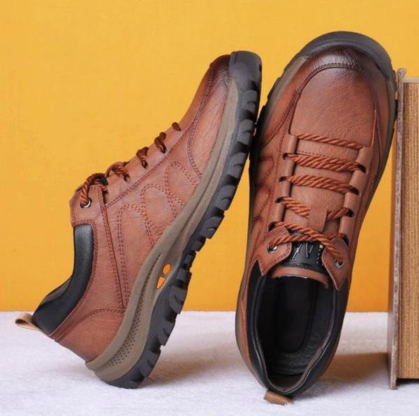 Comfortable Supportive Leather Shoes for Men - Image 4