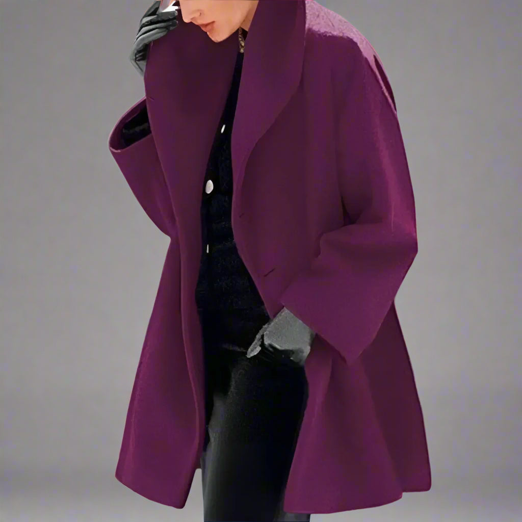 Cosy Oversized Women's Winter Coat - Image 5