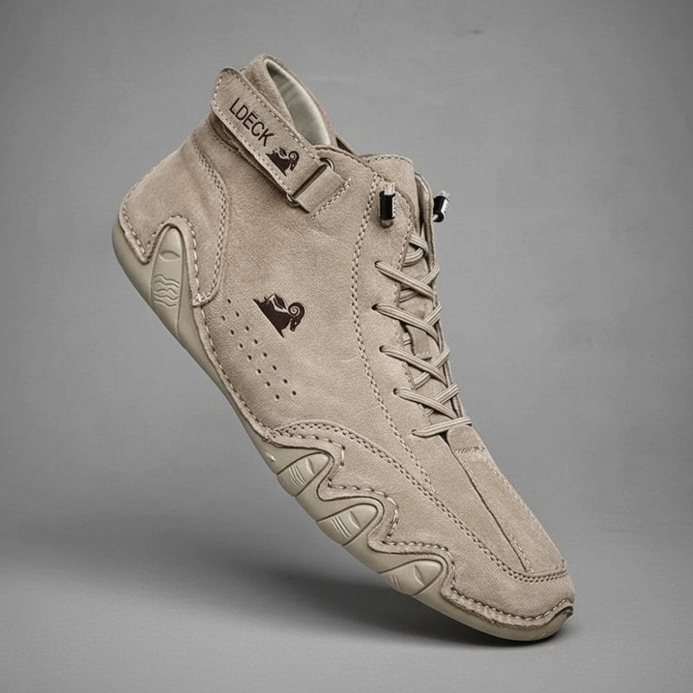 Men's High Top Ankle Sneakers - Athletic Sport Shoes