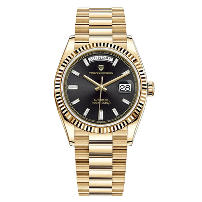 Men’s Classic Automatic Stainless Steel Watch | Day Date