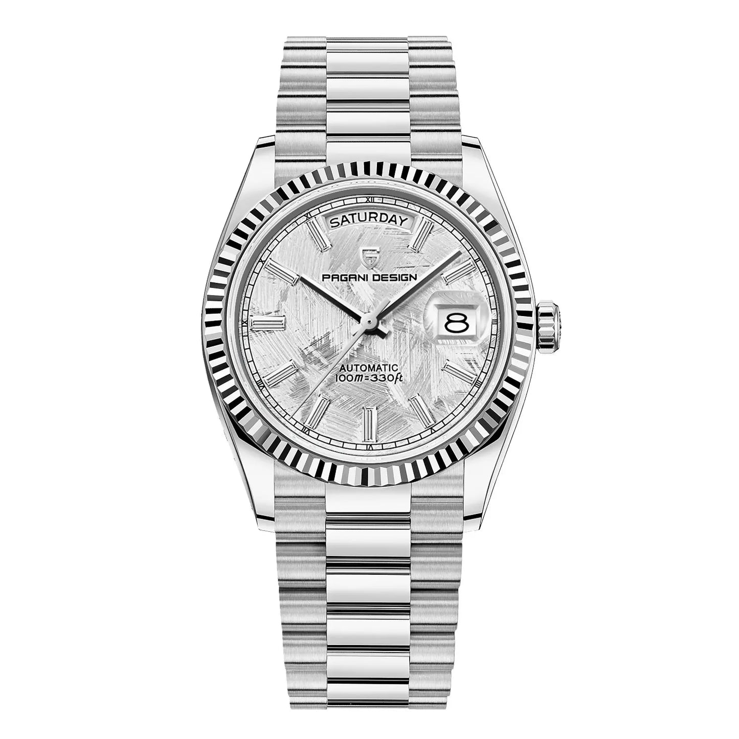 Men’s Classic Automatic Stainless Steel Watch | Day Date