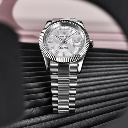 Men’s Classic Automatic Stainless Steel Watch | Day Date