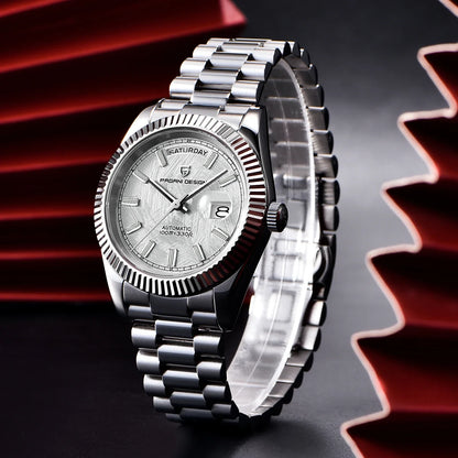 Men’s Classic Automatic Stainless Steel Watch | Day Date