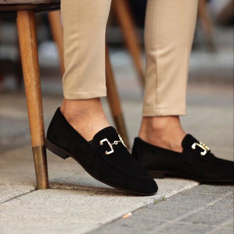Elegant Men's Suede Loafers for Smart Casual Wear - Image 6
