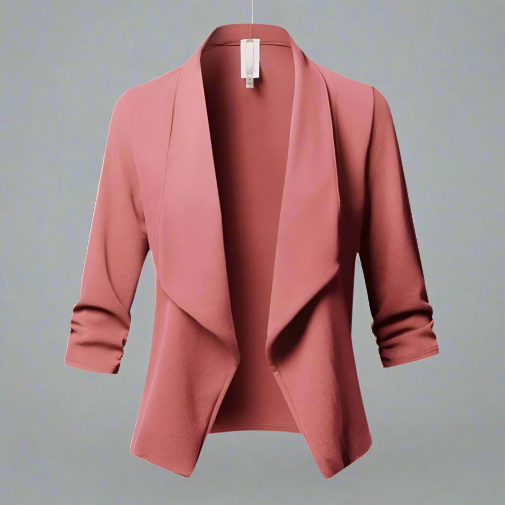 Eleganter Blazer Mit Langen Ärmeln Für Damen | Formal - Image 1