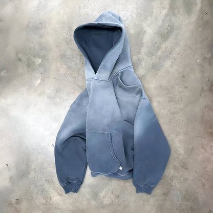 Men’s Oversized Graphic Hoodie – Long Sleeve Pullover