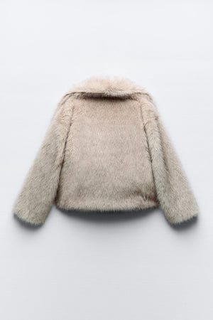 Flauschiger Mantel für Damen - Image 5