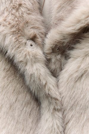 Flauschiger Mantel für Damen - Image 6