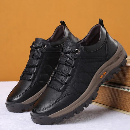 Handgenähte Freizeitschuhe für Herren aus echtem Leder - Image 1