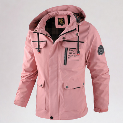 Men’s Waterproof Hooded Winter Parka Jacket | Warm Utility