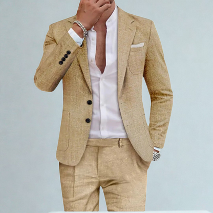 Men's Lightweight Summer Suit | Slim Fit Formal Blazer