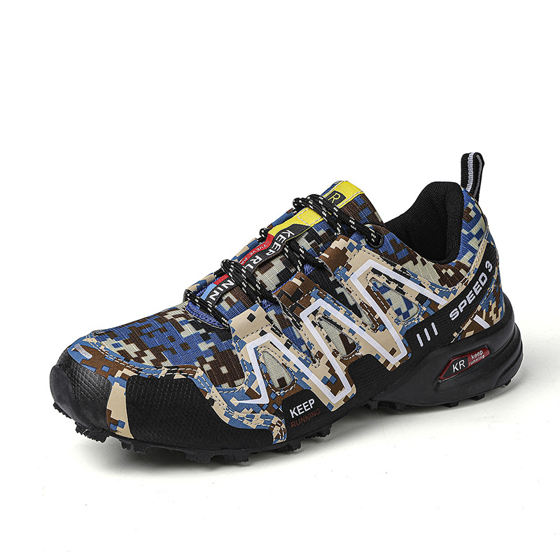 Men Trail Running Hiking Shoes - Lightweight Grip Sneakers