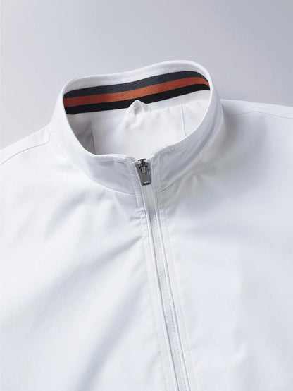 Men’s Lightweight Bomber Jacket | Casual Zip Up Windbreaker