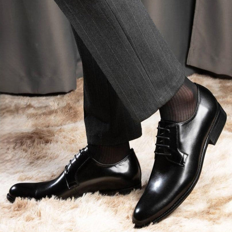 Men’s Leather Dress Shoes | Formal Wedding Smart Lace Up Oxford