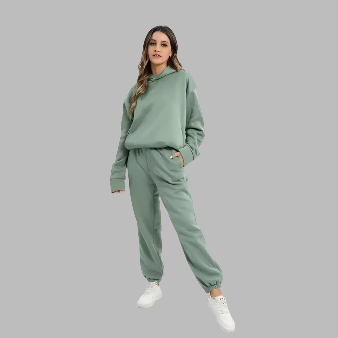 Women Oversized Tracksuit Set | Casual Hoodie Joggers Loungewear