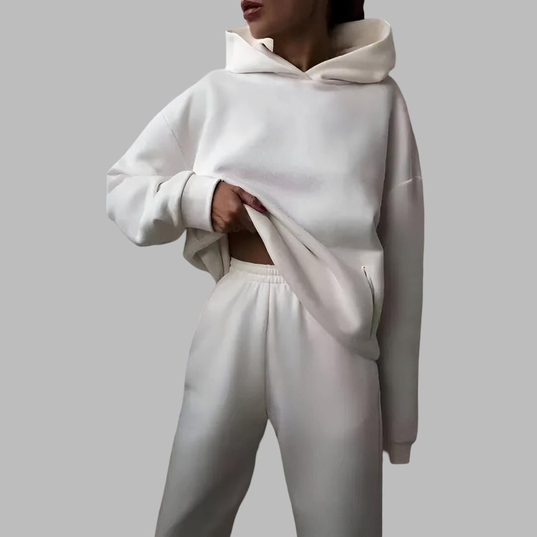 Women Oversized Tracksuit Set | Casual Hoodie Joggers Loungewear