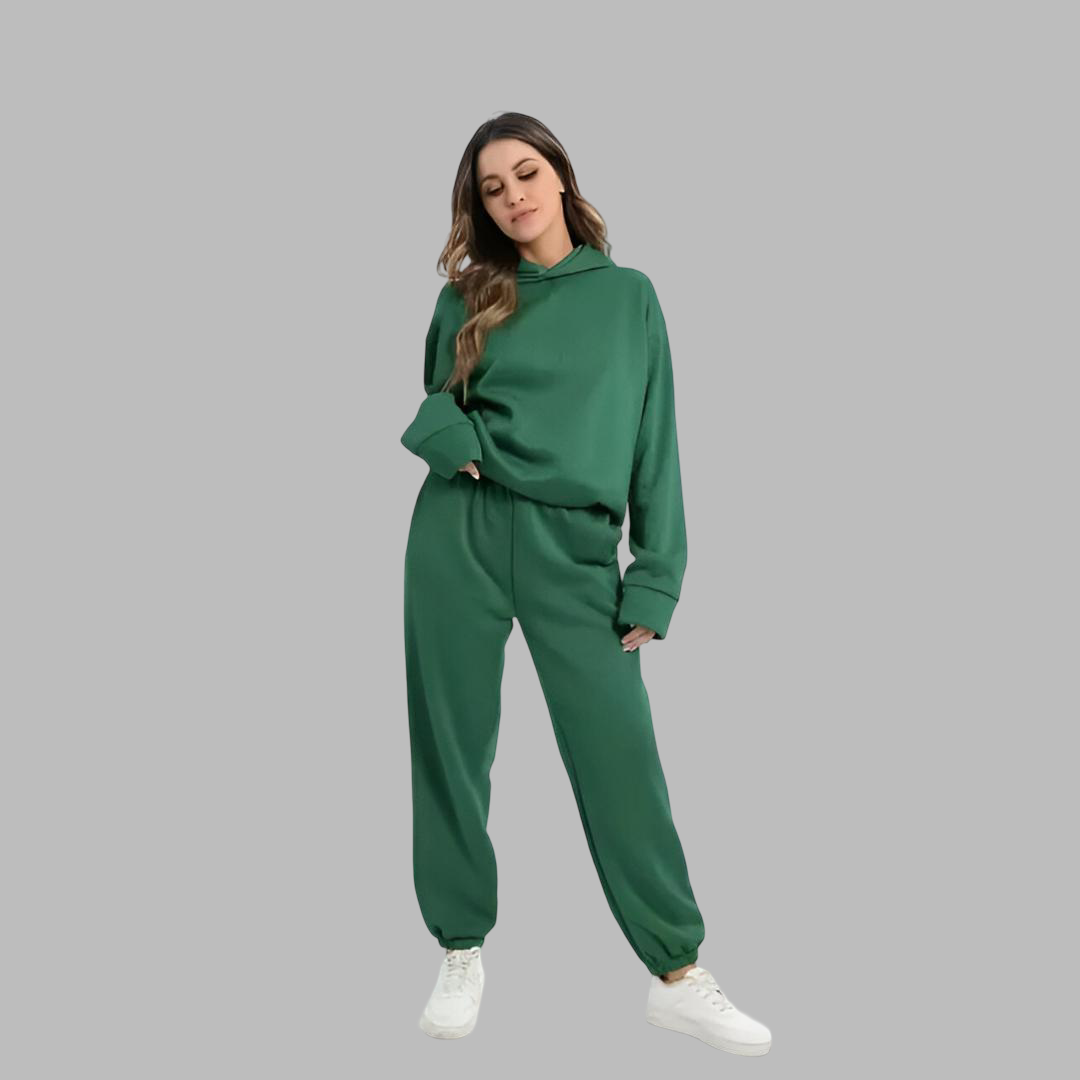 Women Oversized Tracksuit Set | Casual Hoodie Joggers Loungewear