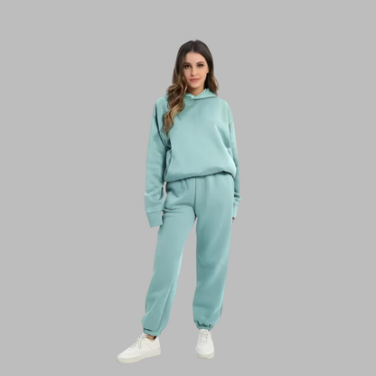 Women Oversized Tracksuit Set | Casual Hoodie Joggers Loungewear