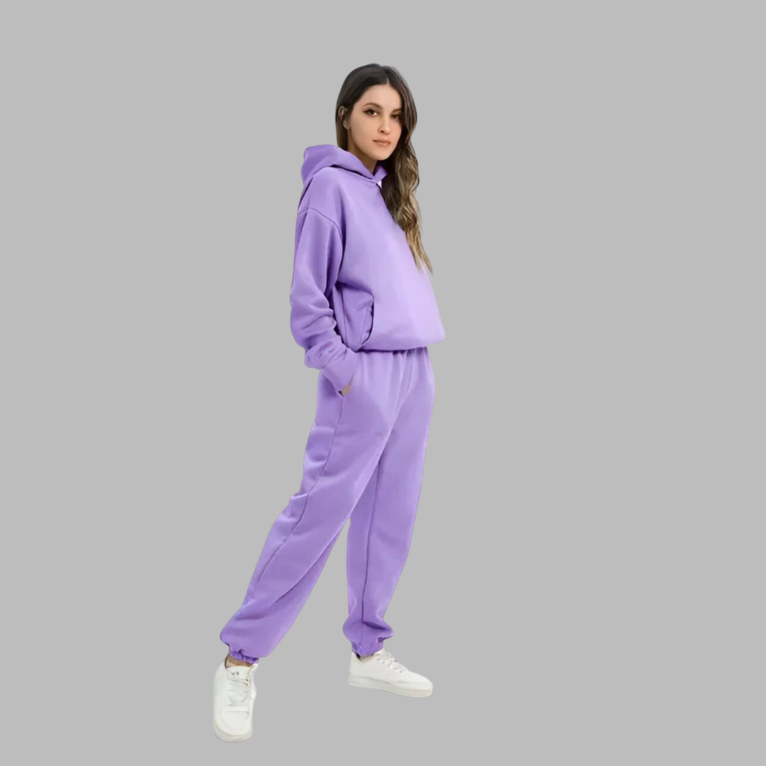 Women Oversized Tracksuit Set | Casual Hoodie Joggers Loungewear