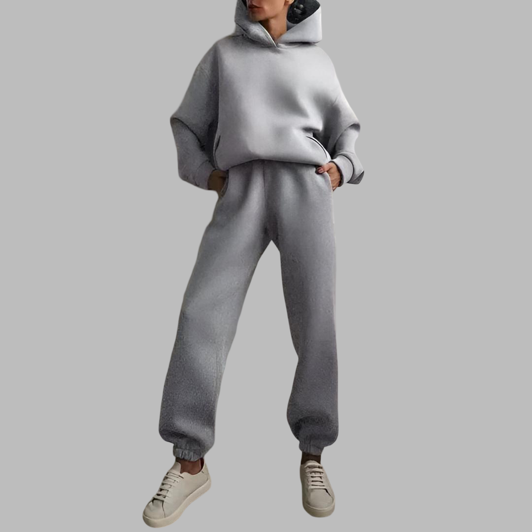 Women Oversized Tracksuit Set | Casual Hoodie Joggers Loungewear