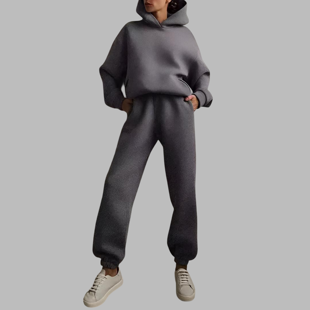 Women Oversized Tracksuit Set | Casual Hoodie Joggers Loungewear