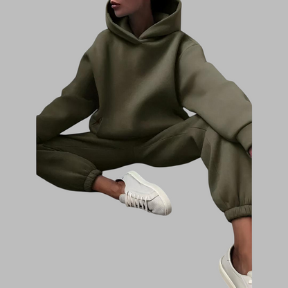 Women Oversized Tracksuit Set | Casual Hoodie Joggers Loungewear