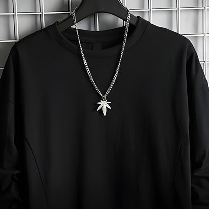 Oversized Crewneck Pullover Sweatshirt - Long Sleeve