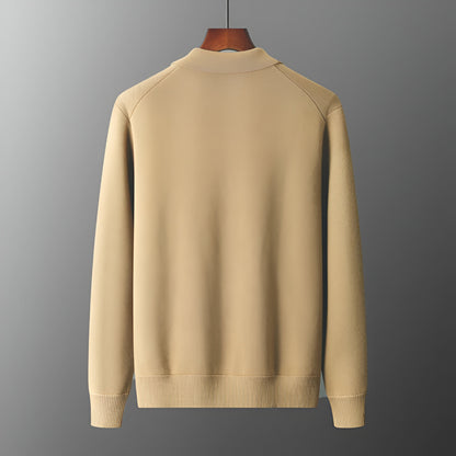 Men’s Smart Casual Button Up Cardigan | Long Sleeve Knitwear