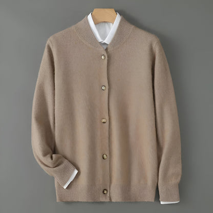 Women's Cashmere Knit Sweater – Long Sleeve Crew Neck