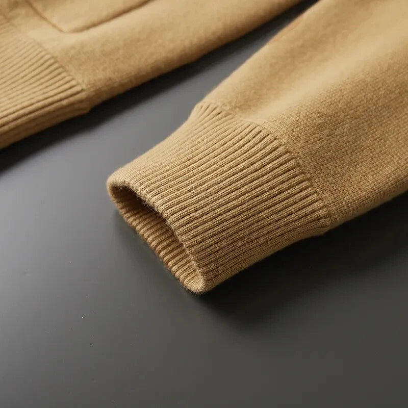 Men’s Smart Casual Button Up Cardigan | Long Sleeve Knitwear