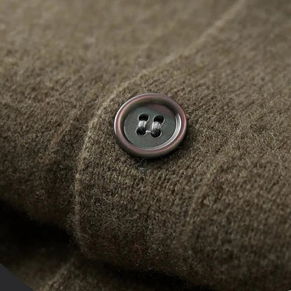 Men’s Smart Casual Button Up Cardigan | Long Sleeve Knitwear