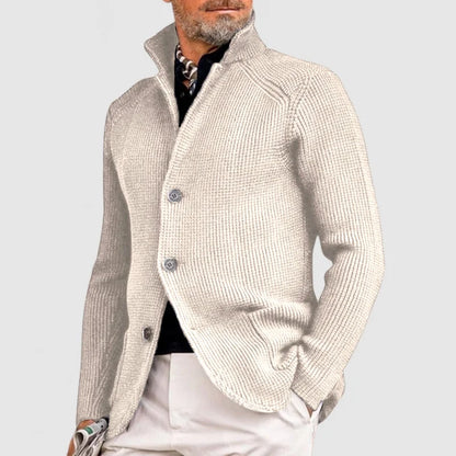 Men’s Knitted Cardigan Sweater | Long Sleeve Knitwear