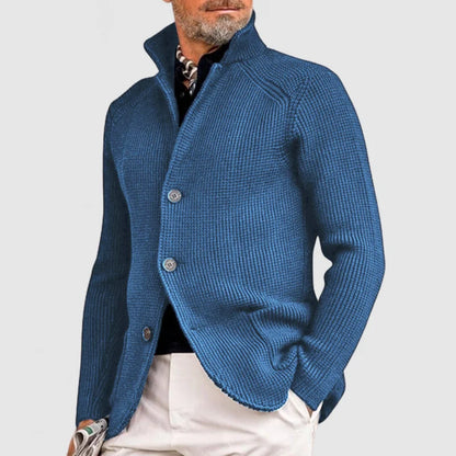 Men’s Knitted Cardigan Sweater | Long Sleeve Knitwear
