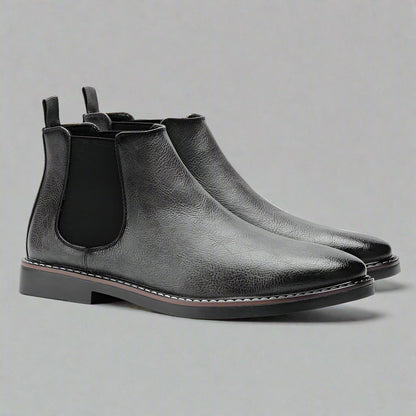 Stylish Leather Chelsea Boots for Men - Image 10