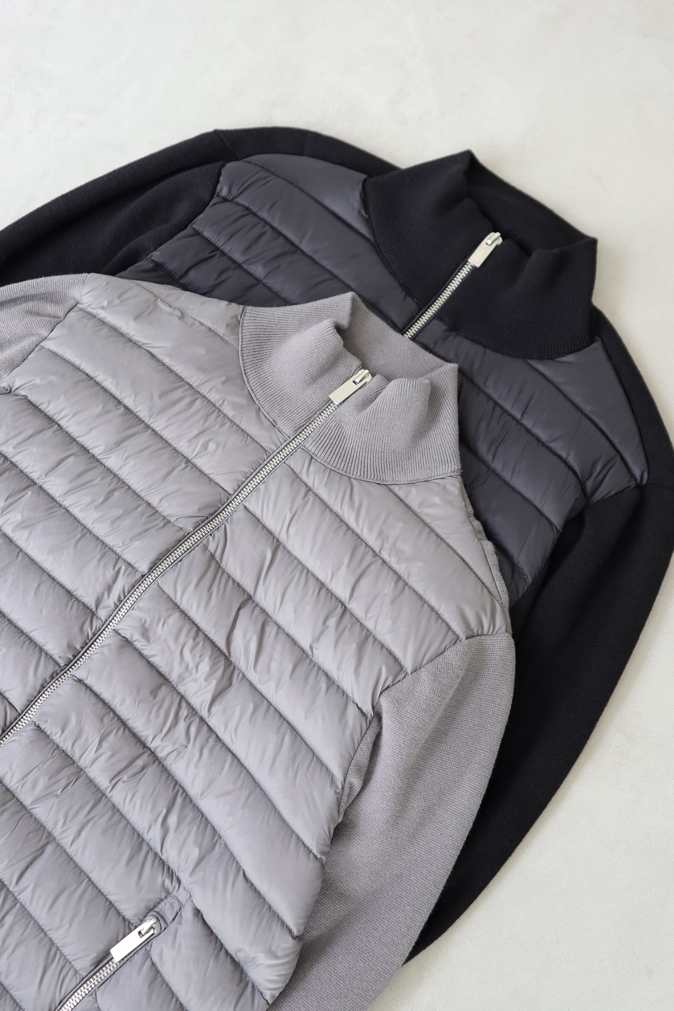 Men’s Lightweight Quilted Bomber Jacket | Padded Slim Fit Zip Up