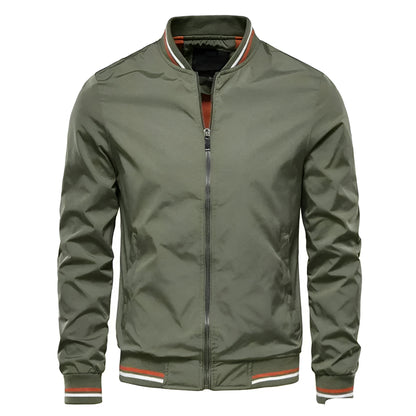 Men’s Lightweight Bomber Jacket | Casual Zip Up