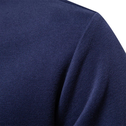 Men’s Smart Casual Polo Shirt | Long Sleeve Button Up Top