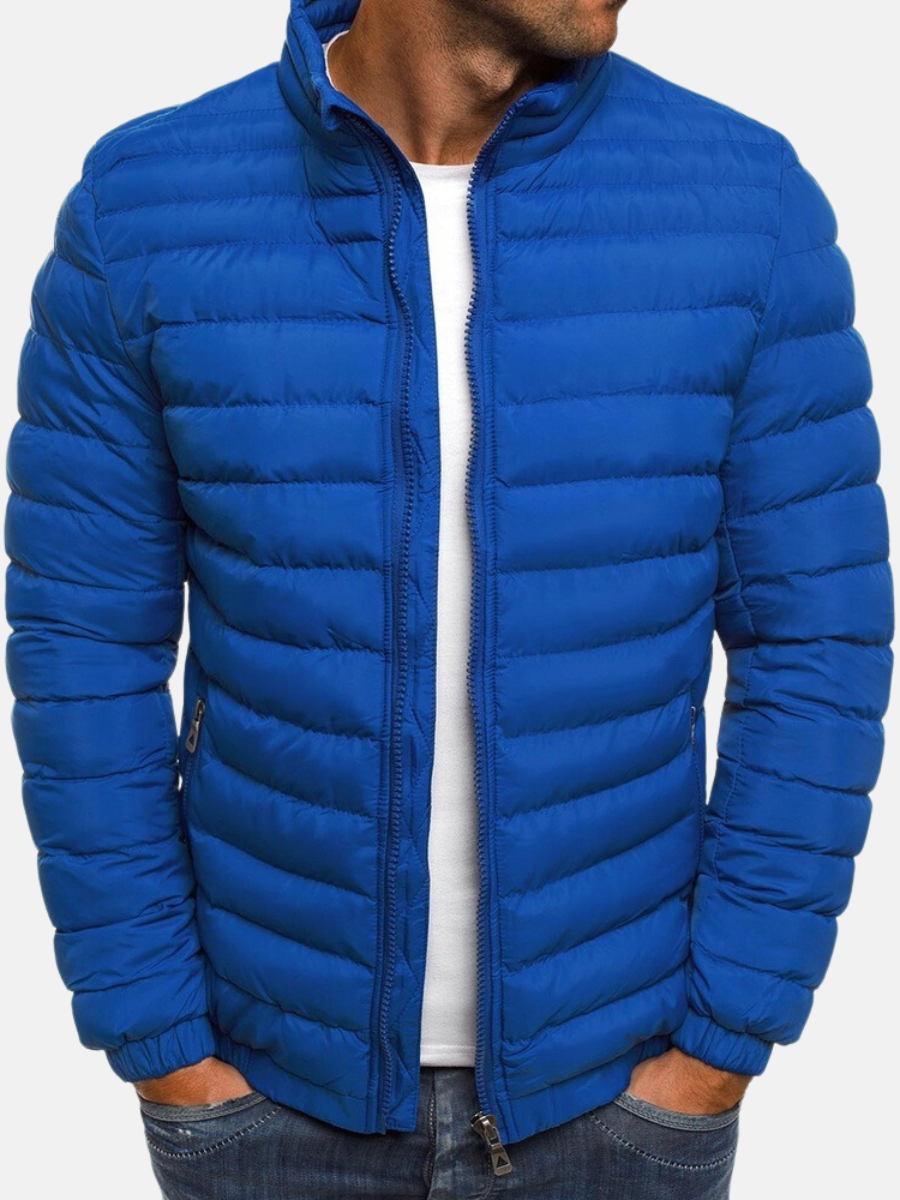 Men’s Lightweight Quilted Puffer Jacket | Warm Casual Winter