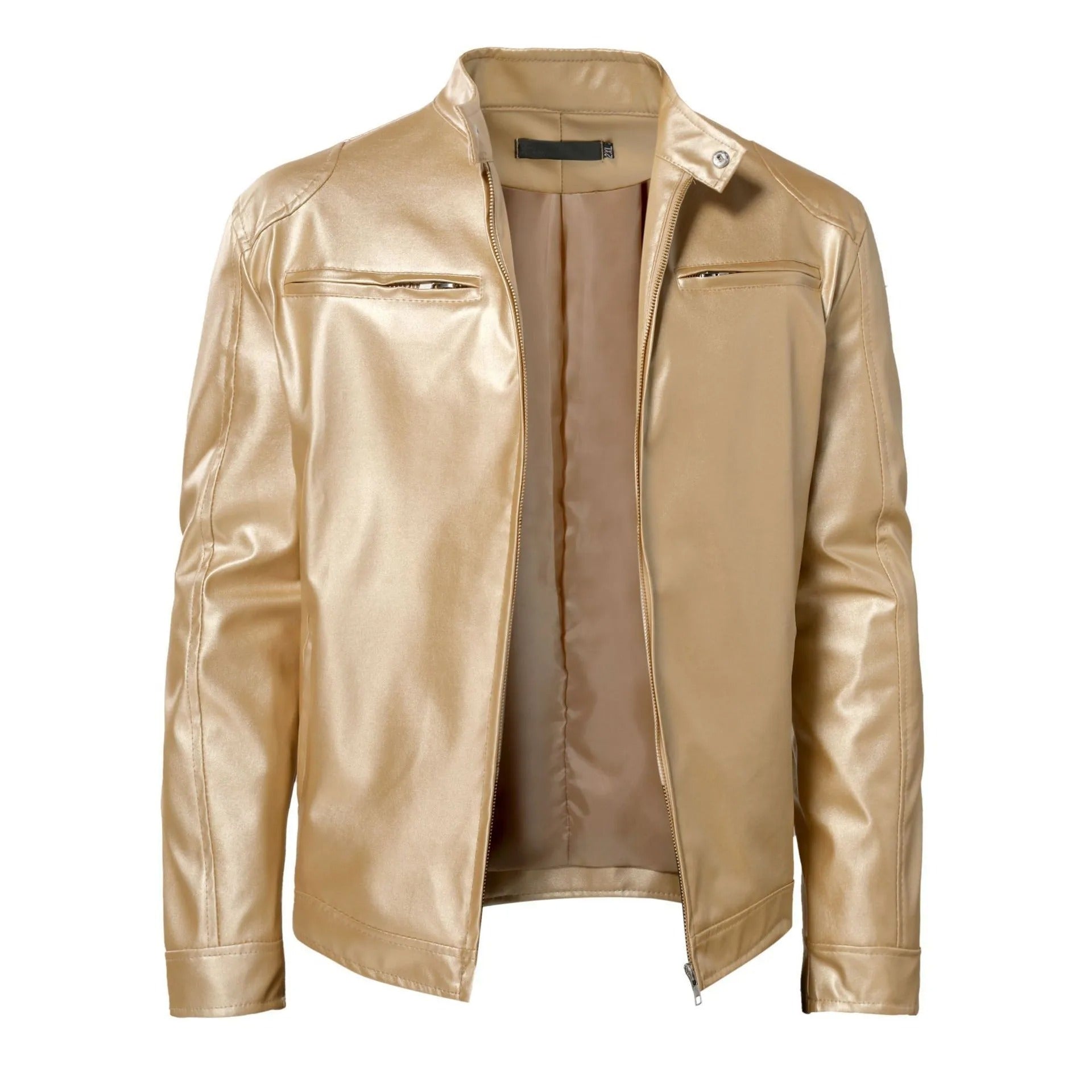 Variant image for Men's Leather Jacket Stylish Comfortable Warm-49
