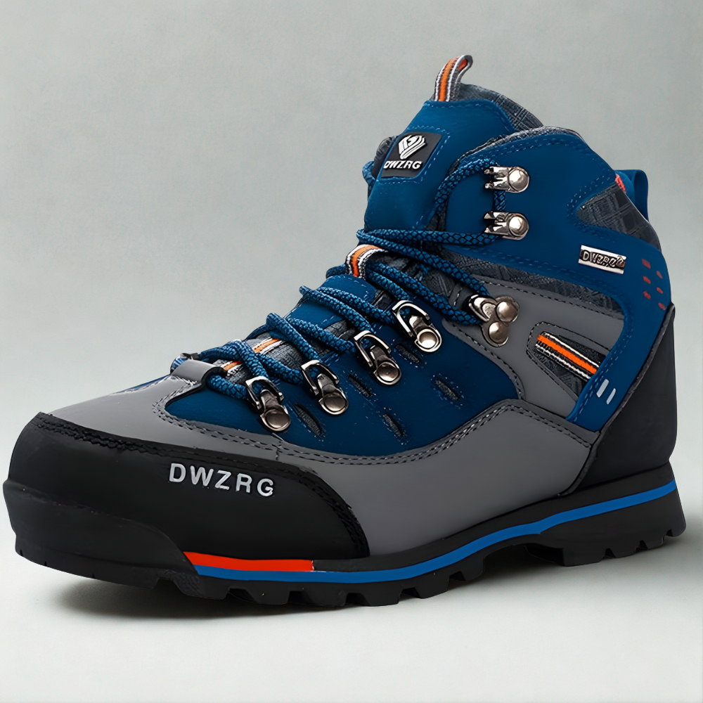 Men's Insulated Mountain Work Boots - Waterproof Shoes