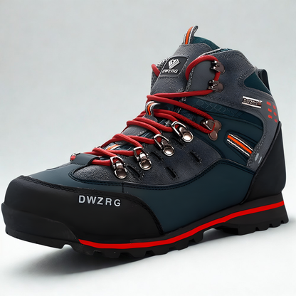Men's Insulated Mountain Work Boots - Waterproof Shoes